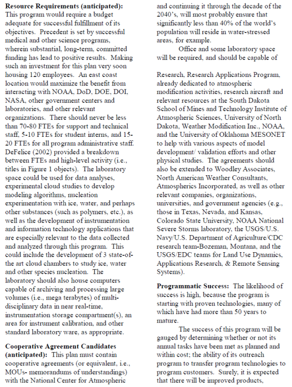 DHS - Homeland Security - Raytheon - Weather Modification - Funding and Agencies Involved